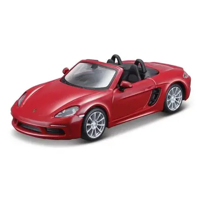 Bburago 1:32 - Porsche 718 Boxster - Tmavě červená