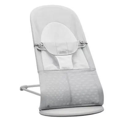 BABYBJÖRN Lehátko Balance Soft Silver White mesh, světlá konstrukce