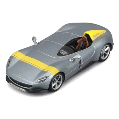 Bburago 1:43 Ferrari Signature Series - Ferrari Monza SP1 - Stříbrná/ Žlutá