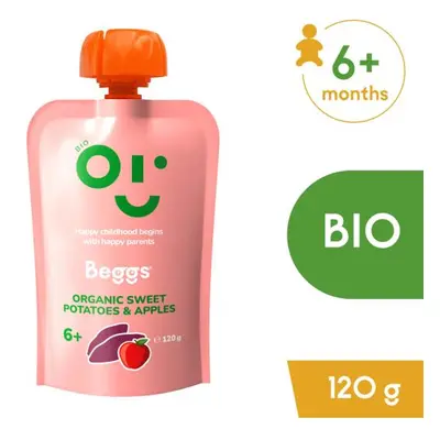 Beggs BIO Batáty a jablka (120 g)