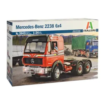 Model Kit truck 3943 - Mercedes-Benz 2238 6x4 (1:24)