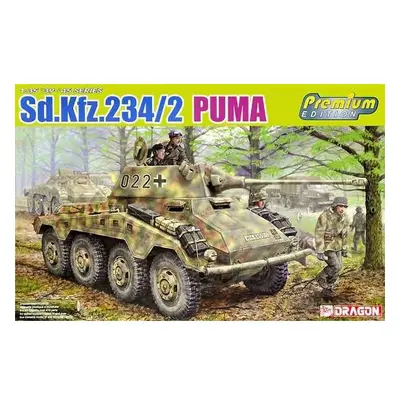 Model Kit vojenský 6943 - Sd.Kfz.234/2 PUMA (PREMIUM) (1:35)