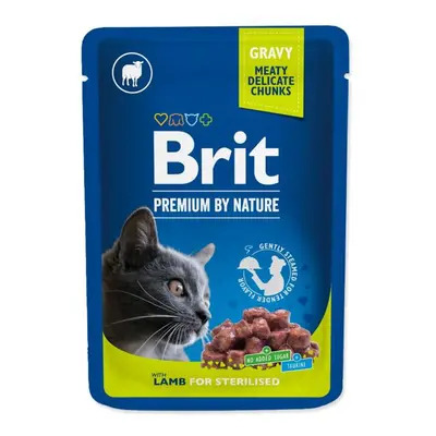 Kapsička Brit Premium Cat Sterilisod jehně 100g