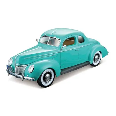 Maisto - 1939 Ford Deluxe Coupe, zelená, 1:18