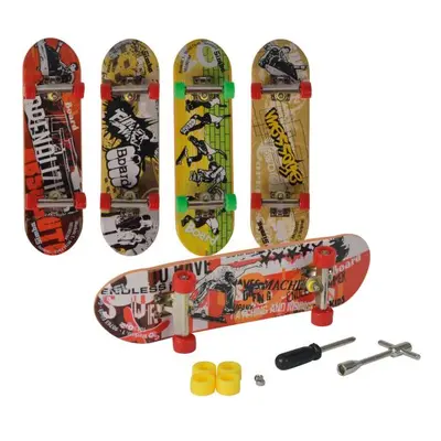 Prstový skateboard, 6 druhů