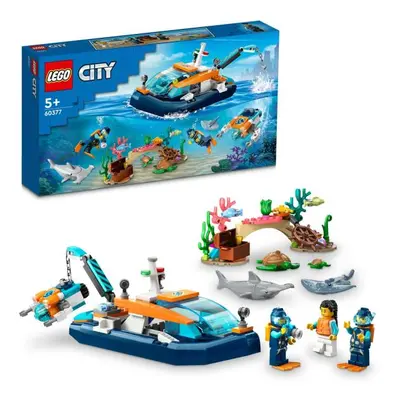 LEGO® City 60377 Průzkumná ponorka potápěčů