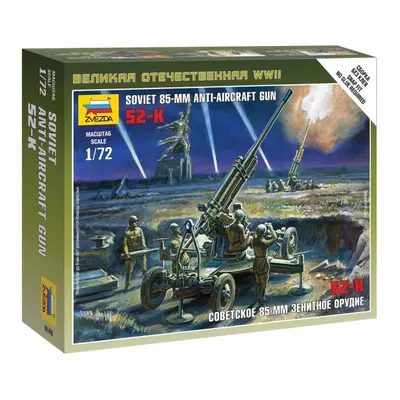 Wargames (WWII) figurky 6148 - Soviet 85mm Anti-Aircraft Gun (1:72)