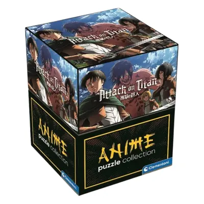 Clementoni - Puzzle Anime Collection: Útok titanů (Attack on Titans) 500 dílků