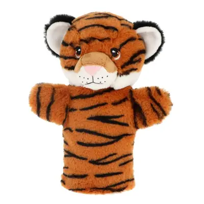 Keel Toys SE3076-7 Keeleco Tiger - eko plyšová maňuška na ruku 27 cm