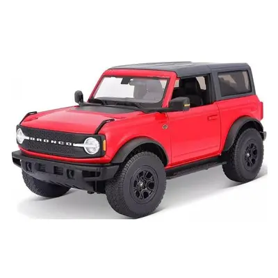 Maisto - 2021 Ford Bronco Wildtrak, červený, 1:18