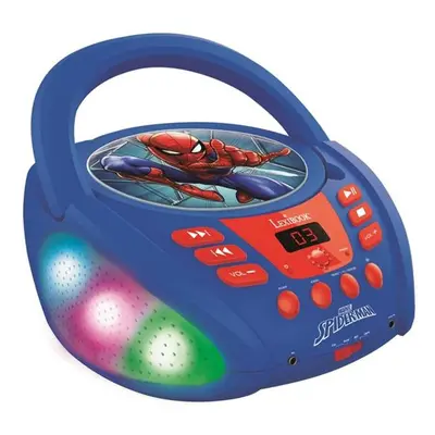 Svítící Bluetooth CD přehrávač Spider-Man