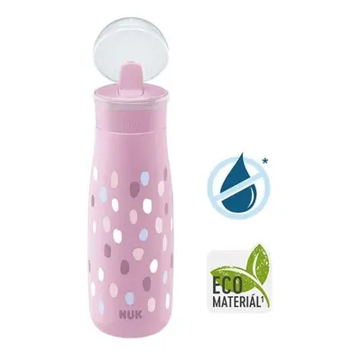 NUK Láhev Mini-Me Flip - růžová 450ml, 12m+