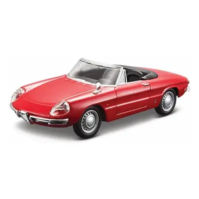 Bburago 1:32 Alfa Romeo Spider (1966) Red