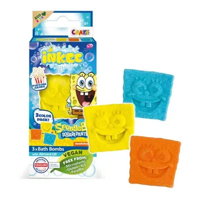 INKEE - Mini balení perlivé bomby - Sponge Bob