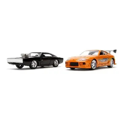 Rychle a zběsile Twin Pack Toyota Supra a Dodge Charger 1:32