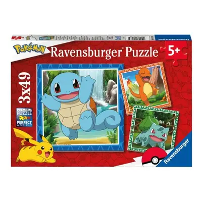 Ravensburger Vypusťte Pokémony 3x49 dílků