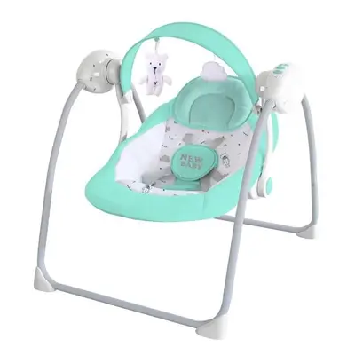 Dětské houpací lehátko NEW BABY TEDDY Mint