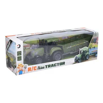 Traktor s vlečkou RC na dálkové ovládání 37 cm