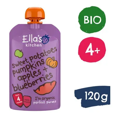 Ella's Kitchen BIO Batáty, dýně a jablko (120 g)