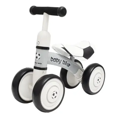 Dětské odrážedlo Baby Mix Baby Bike Černá bílá fotbal