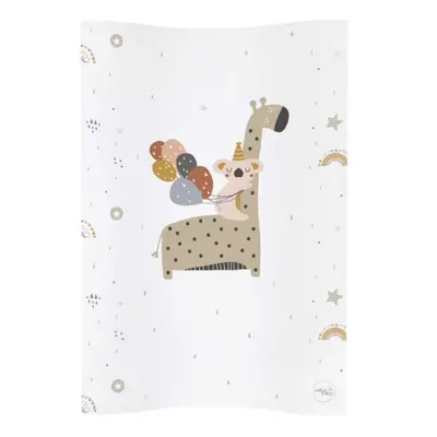 CEBA Podložka přebalovací 2-hranná měkká COSY (50x70) Giraffe