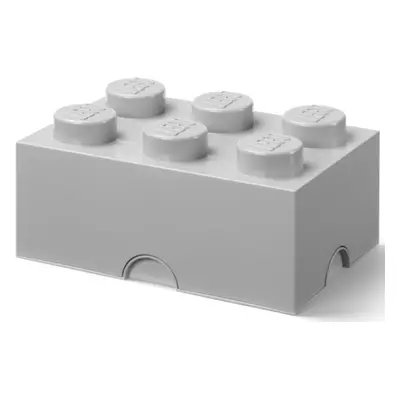 LEGO úložný box 6 - šedá