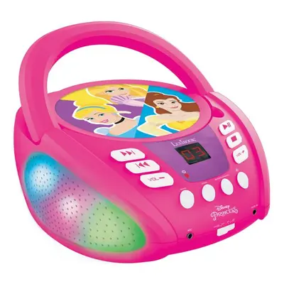 Lexibook Svítící Bluetooth CD přehrávač Disney Princezny