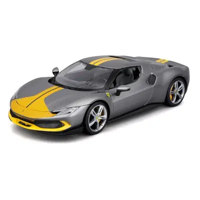 Bburago 1:18 Ferrari 296 GTB Assetto Fiorano - Šedá