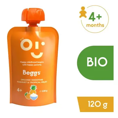 Beggs BIO Smoothie s jogurtem a tropickým ovocem (120 g)