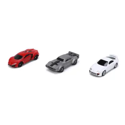 Jada Rychle a zběsile set 3 aut Nano Cars 1,65" Wave 4