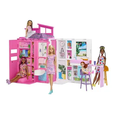 Mattel Barbie domeček s panenkou