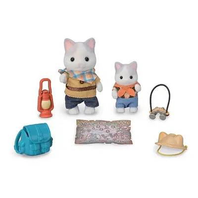 Sylvanian family Průzkumná sada - Latte Cat Bratr a miminko