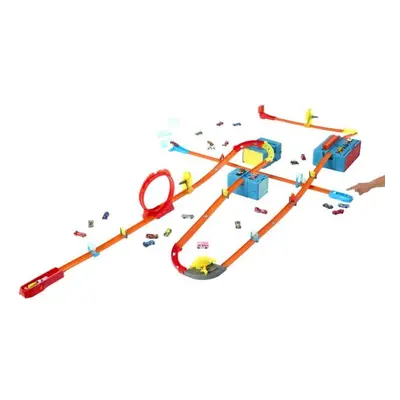 Mattel Hot Wheels Track builder ohnivá dráha