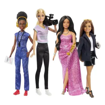 Mattel Barbie Sada 4ks panenek Filmové povolání