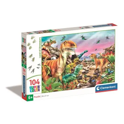 Puzzle 104 země dinosaurů