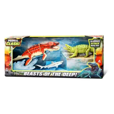 Primal Clash! Monstra z hlubin dino set 27 cm