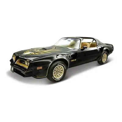 Maisto - 1978 Pontiac Firebird Trans AM, kovový černý, 1:18