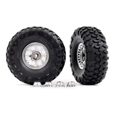 Traxxas kolo 2.2", disk classic chromovaný, pneu Canyon Trail (2) (pro #8255A)