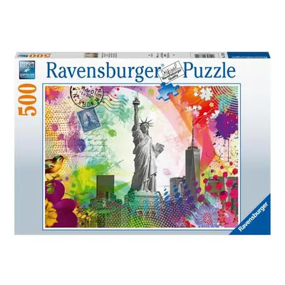 Ravensburger Pohlednice z New Yorku 500 dílků