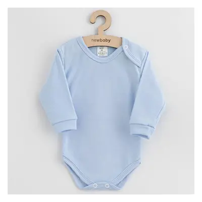 Dětské bavlněné body New Baby modrá 74 (6-9m)