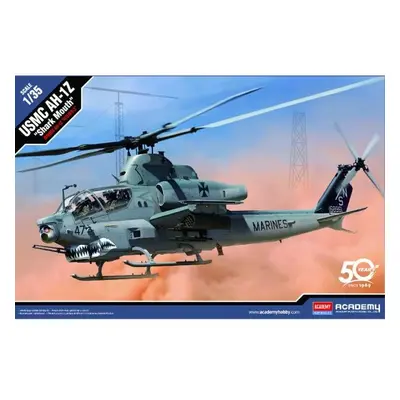 Model Kit vrtulník 12127 - USMC AH-1Z "Shark Mouth" (1:35)