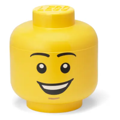 LEGO® úložná hlava (velikost L) - šťastný chlapec