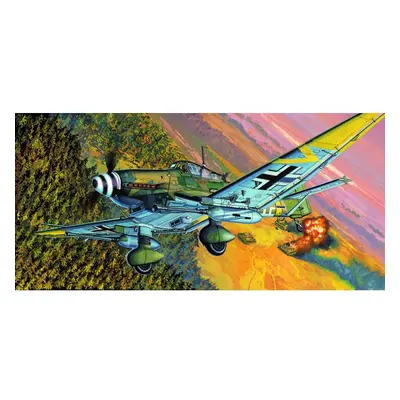 Model Kit letadlo 12404 - JU87G-2 štiky "KANONEN VOGEL" (1:72)