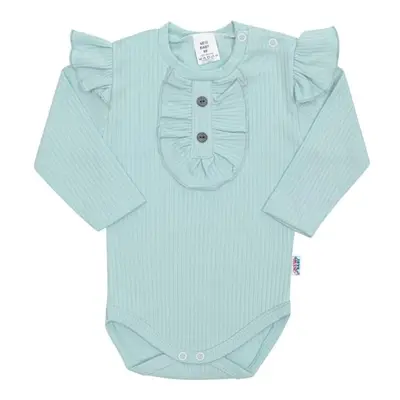 Dětské body New Baby Stripes ledově modré 80 (9-12m)