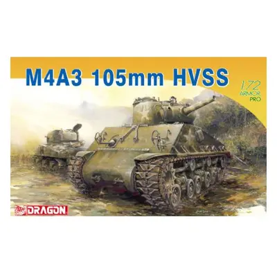 Model Kit tank 7313 - M4A3 105mm HVSS (1:72)