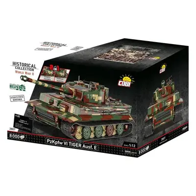 Cobi Panzerkampfwagen VI TIGER pozdní verze 2v1, 1:12, 8000 k, EXKLUZIVNÍ EDICE