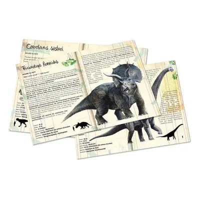 Vilac Sada 3 puzzle dinosaurů