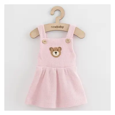 Dětská šatička na ramínka New Baby Luxury clothing Laura růžová, 80 (9-12m)