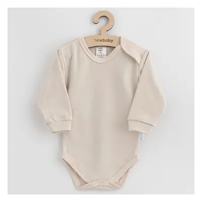 Dětské bavlněné body New Baby béžová 68 (4-6m)