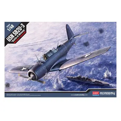 Model Kit letadlo 12324 - SB2U-3 "Battle of Midway" (1:48)